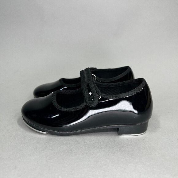 Dance Class Girl's Mary Jane Tap Dance Shoes - Picture 4 of 9